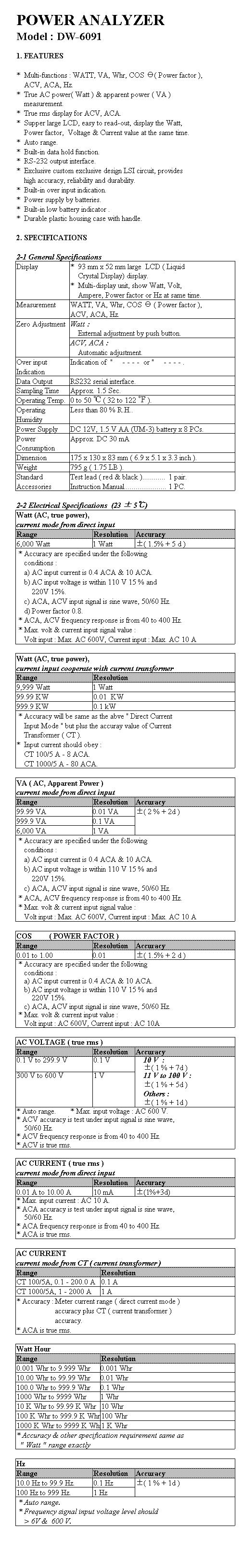 DW6091
