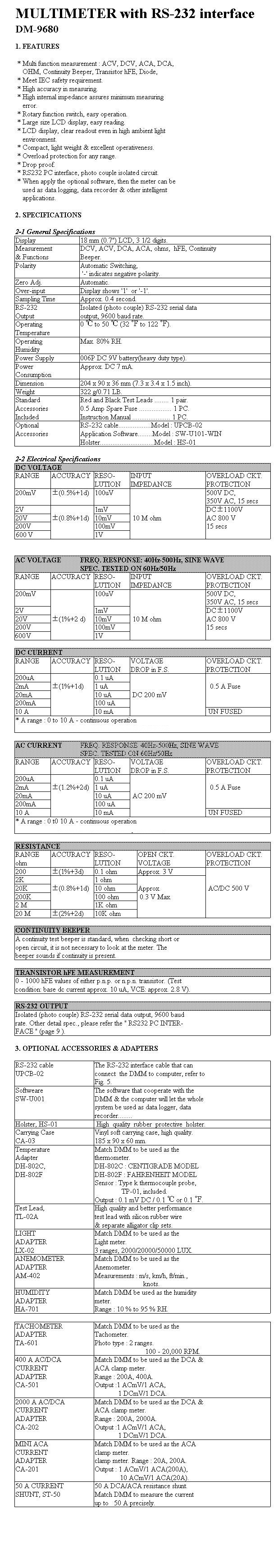 DM9680 kit form