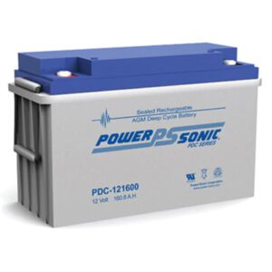 ower Sonic PDC-121600 Sealed Lead Acid Rechargeable Battery