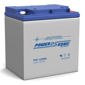 Power Sonic PDC-12260H Sealed Lead Acid Rechargeable Battery