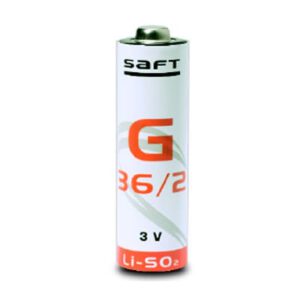 Saft G36/2 Long A Lithium Sulphur Dioxide (LiSO2) Battery