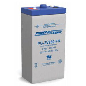 12V 260Ah Powersonic AGM Long Life Sealed Lead Acid (SLA) Battery, PG-12V250 FR