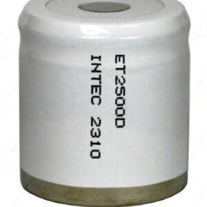 1.2V 1/2D Nickel Cadmium - NiCd Industrial Standard Cylindrical Cell, 2300mAh, Intec, ET2500D