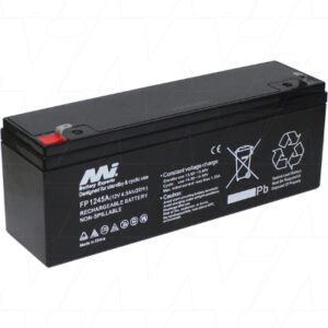 MI Battery Experts FP1245A Sealed Lead Acid Battery