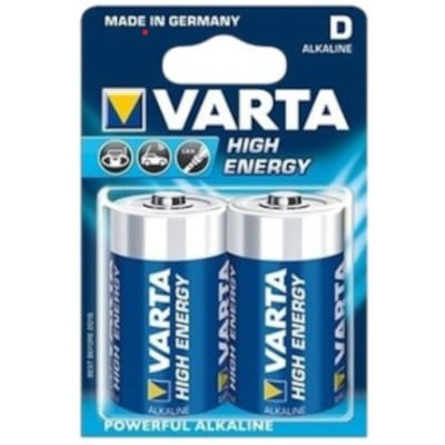 Varta 4920 D Size Alkaline Battery 2 Pack | SIMPOWER