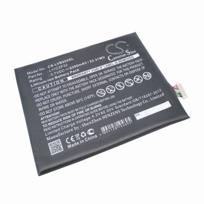 Lenovo A7600 Tablet Battery 3.7V 6300mAh Li-Polymer LVB600SL