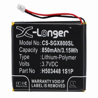 SkyGolf SkyCaddie Aire GPS Battery 3.7V 850mAh Li-Polymer SGX800SL