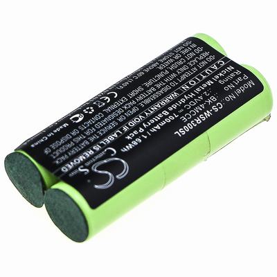 Waterpik 900 Sonic Toothbrush Shaver Battery 2.4V 700mAh Ni-MH WSR300SL