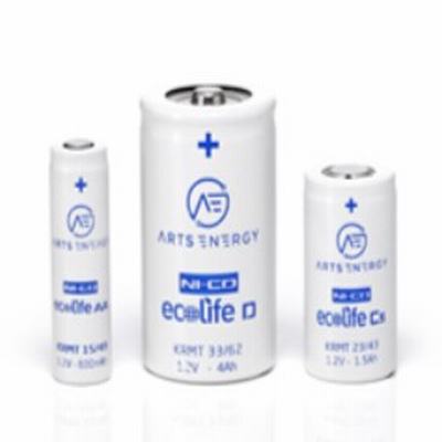 Arts Energy|ecolife CS |Cs Sub C|NiCd|Rechargeable Battery|SIMPOWER