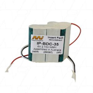 Sokkia BDC-35 Survey Equipment Battery 6V 2.7Ah NIMH IP-BDC-35