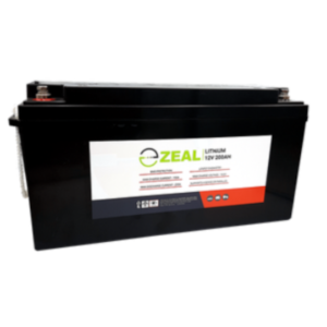 ZEAL 12V 200Ah Lithium Iron Phosphate (LiFePO4) Deep Cycle Battery